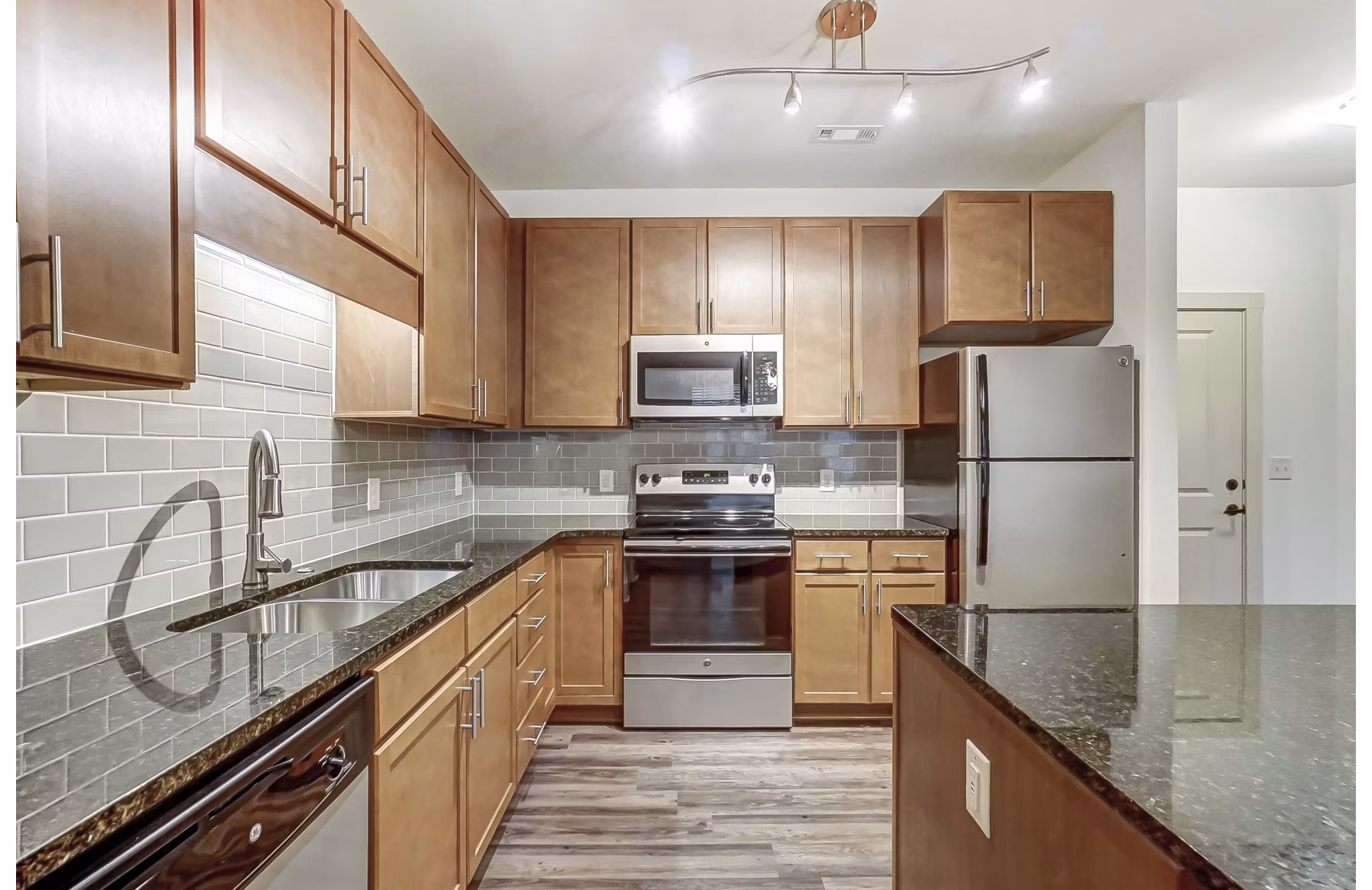 kitchen at The Lexington Dilworth Apartments