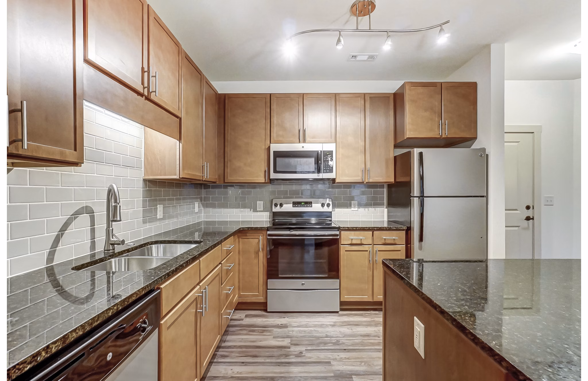 kitchen at The Lexington Dilworth Apartments