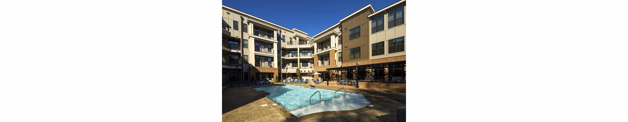 pool at The Lexington Dilworth Apartments