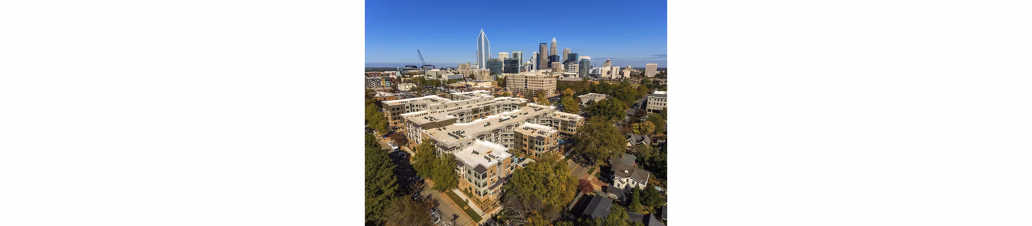 view at The Lexington Dilworth Apartments