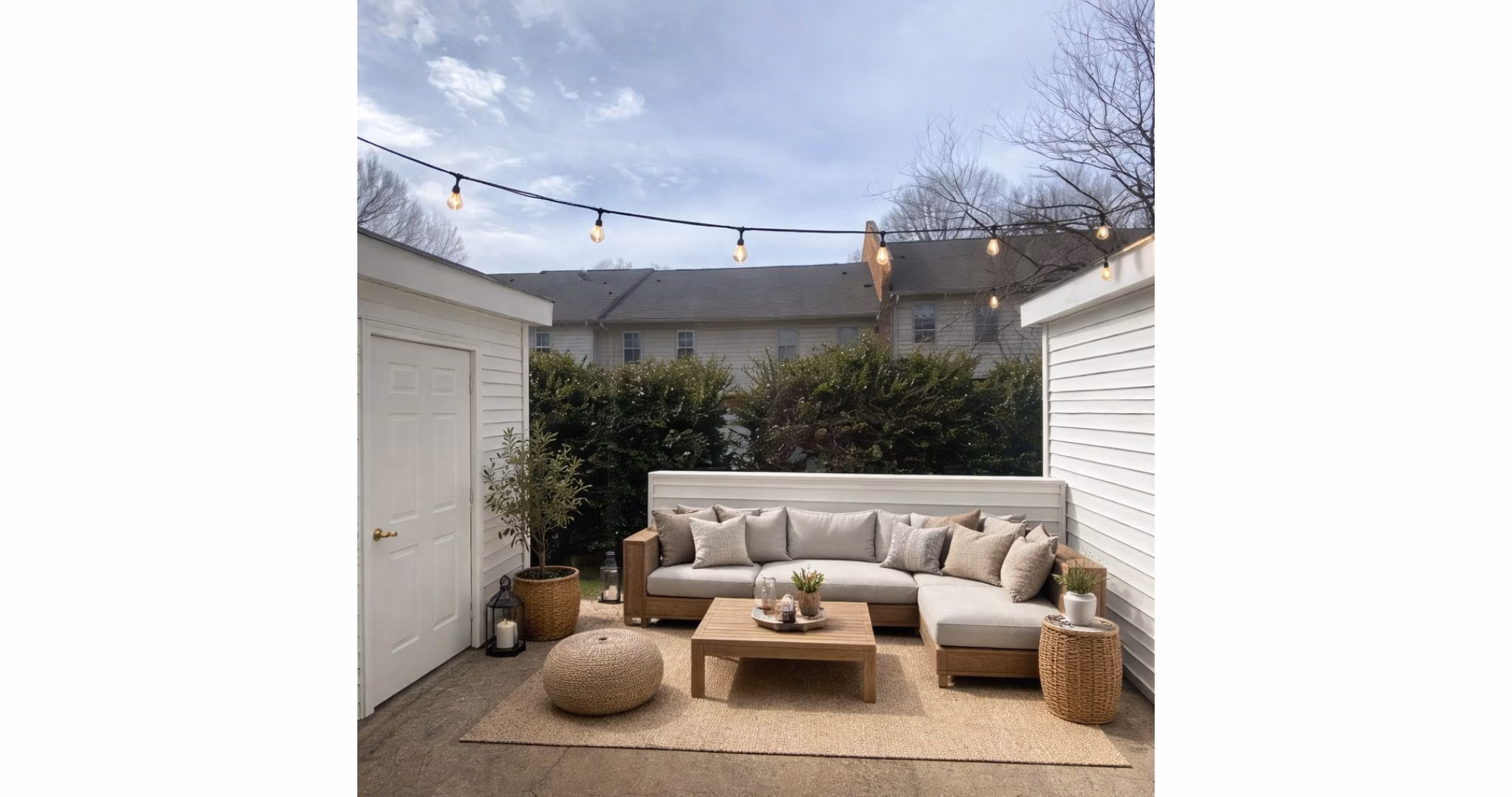 patio at Park Place Apartments