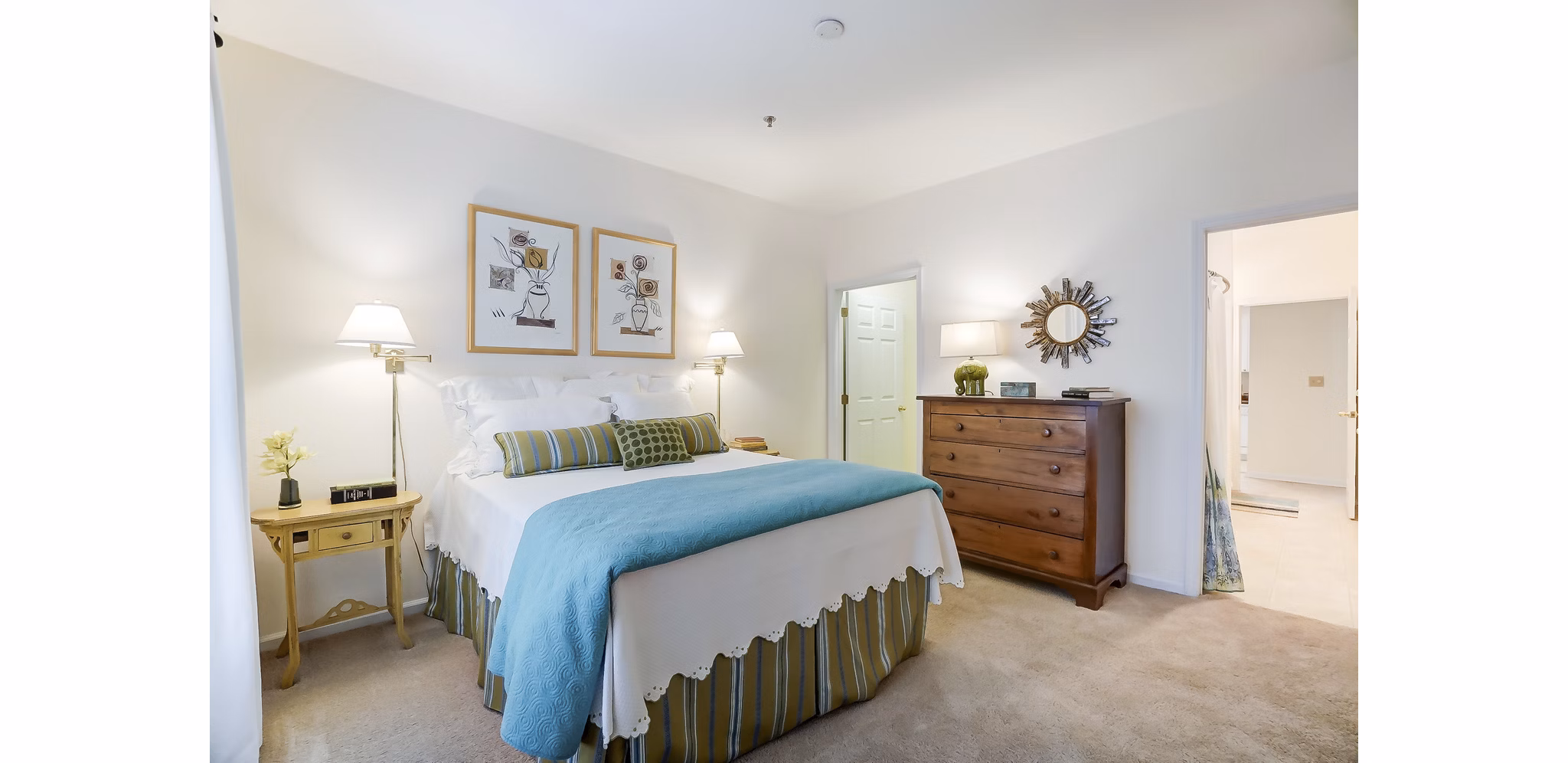 bedroom at Providence Park Apartments