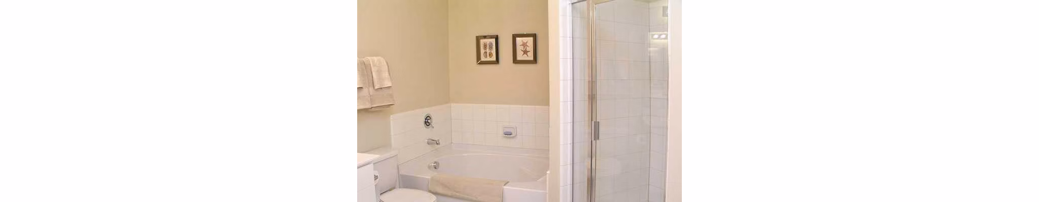 bathroom at Providence Park Apartments