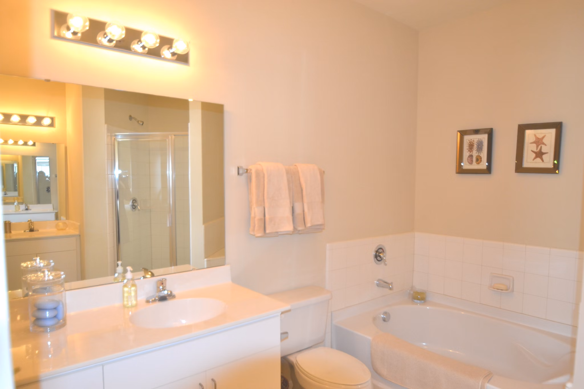 bathroom at Providence Park Apartments