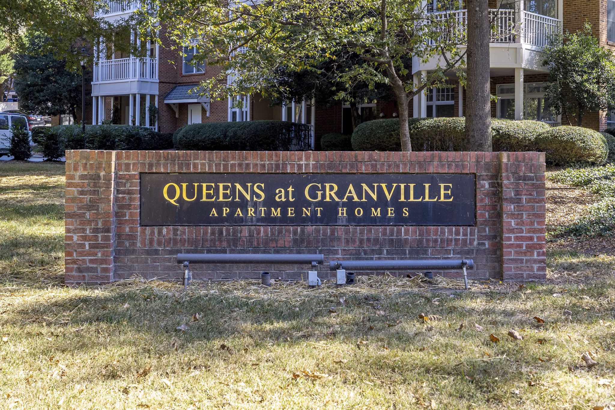 signage at Queens at Granville Apartments