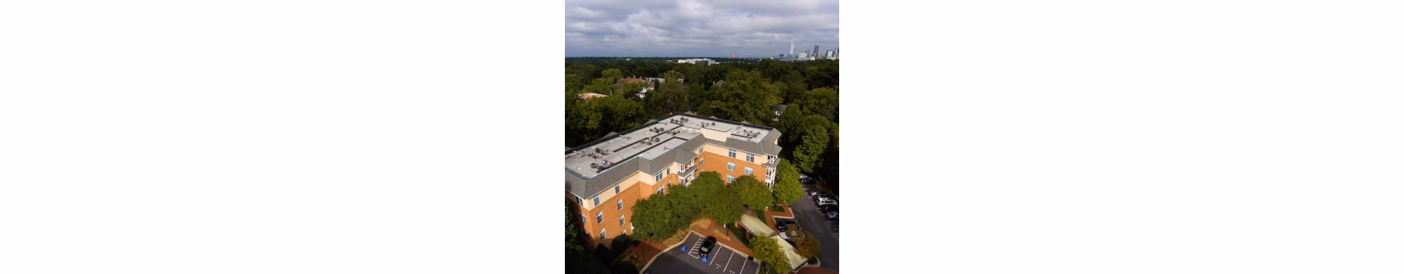 view at Queens at Granville Apartments
