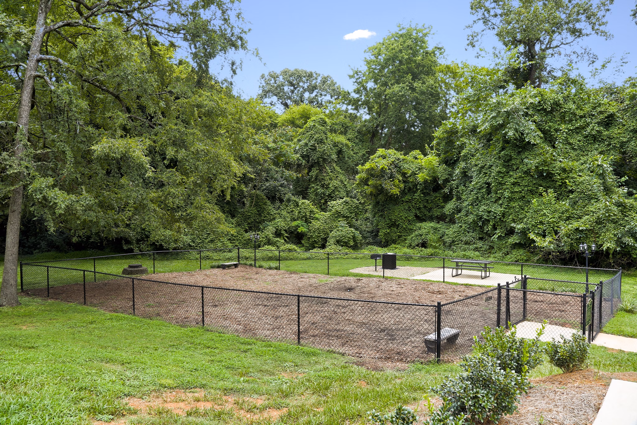 dog park at Salem Village Apartments