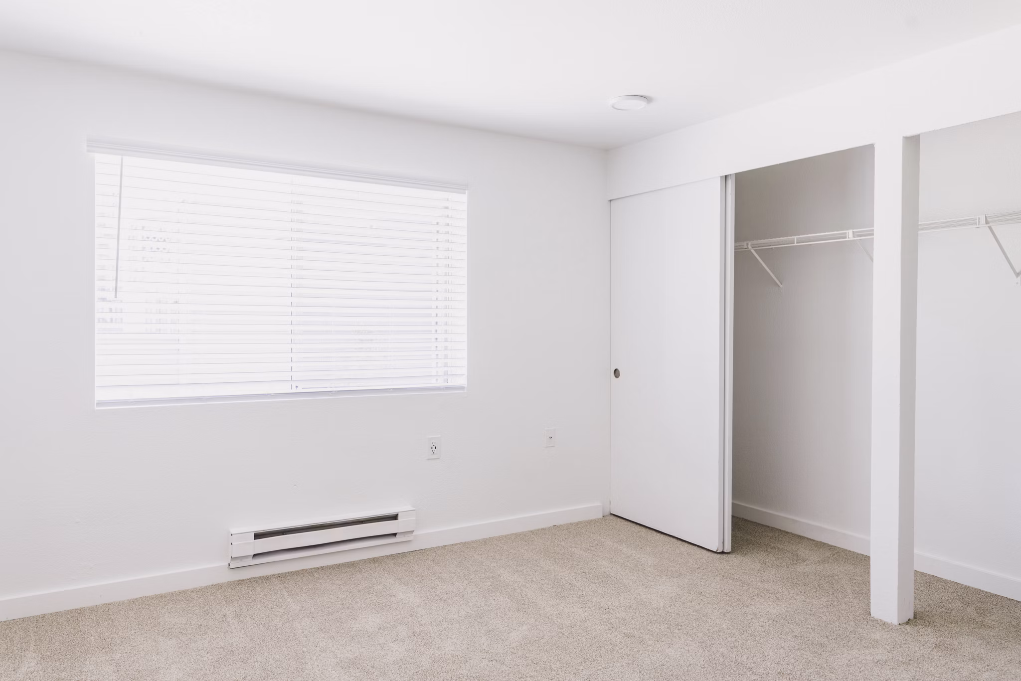 Bedroom at Parx at Everett Apartments