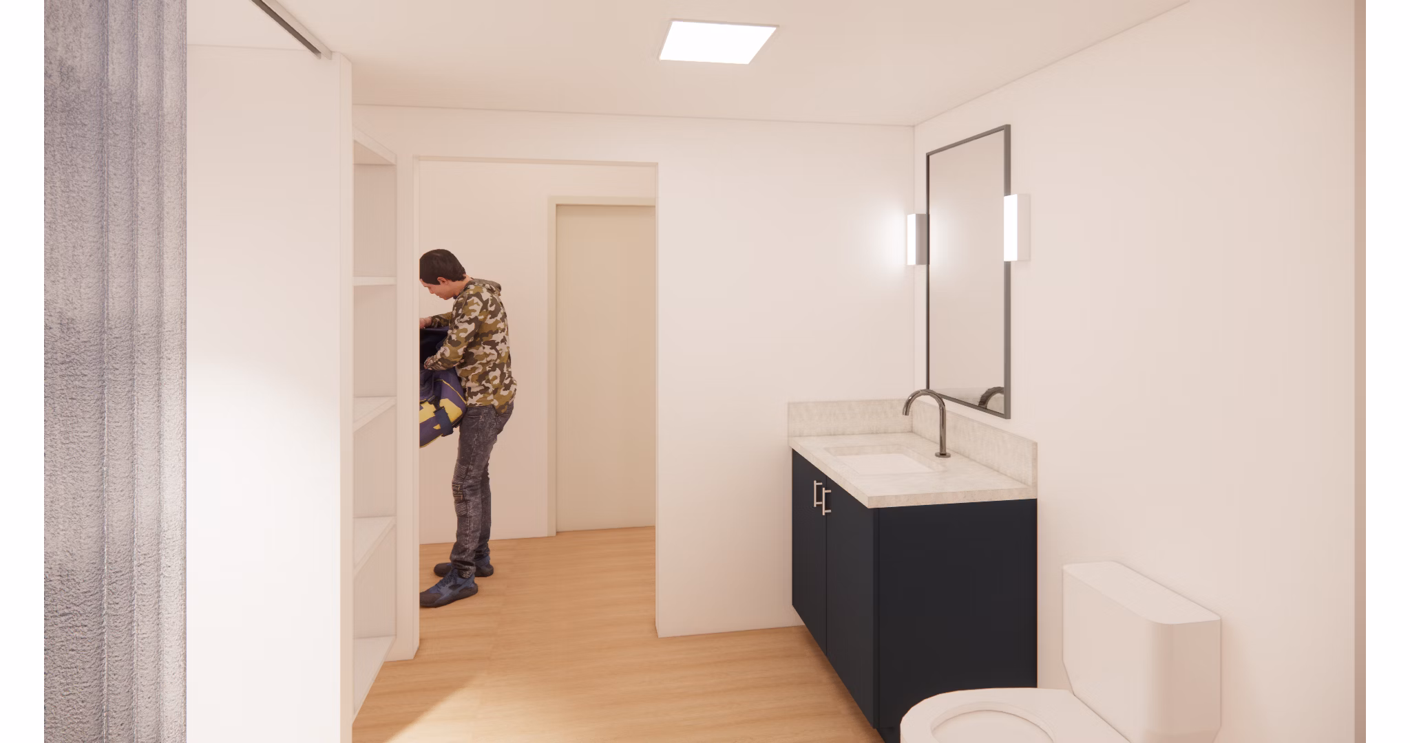 bathroom at Costa Vista Apartments 
