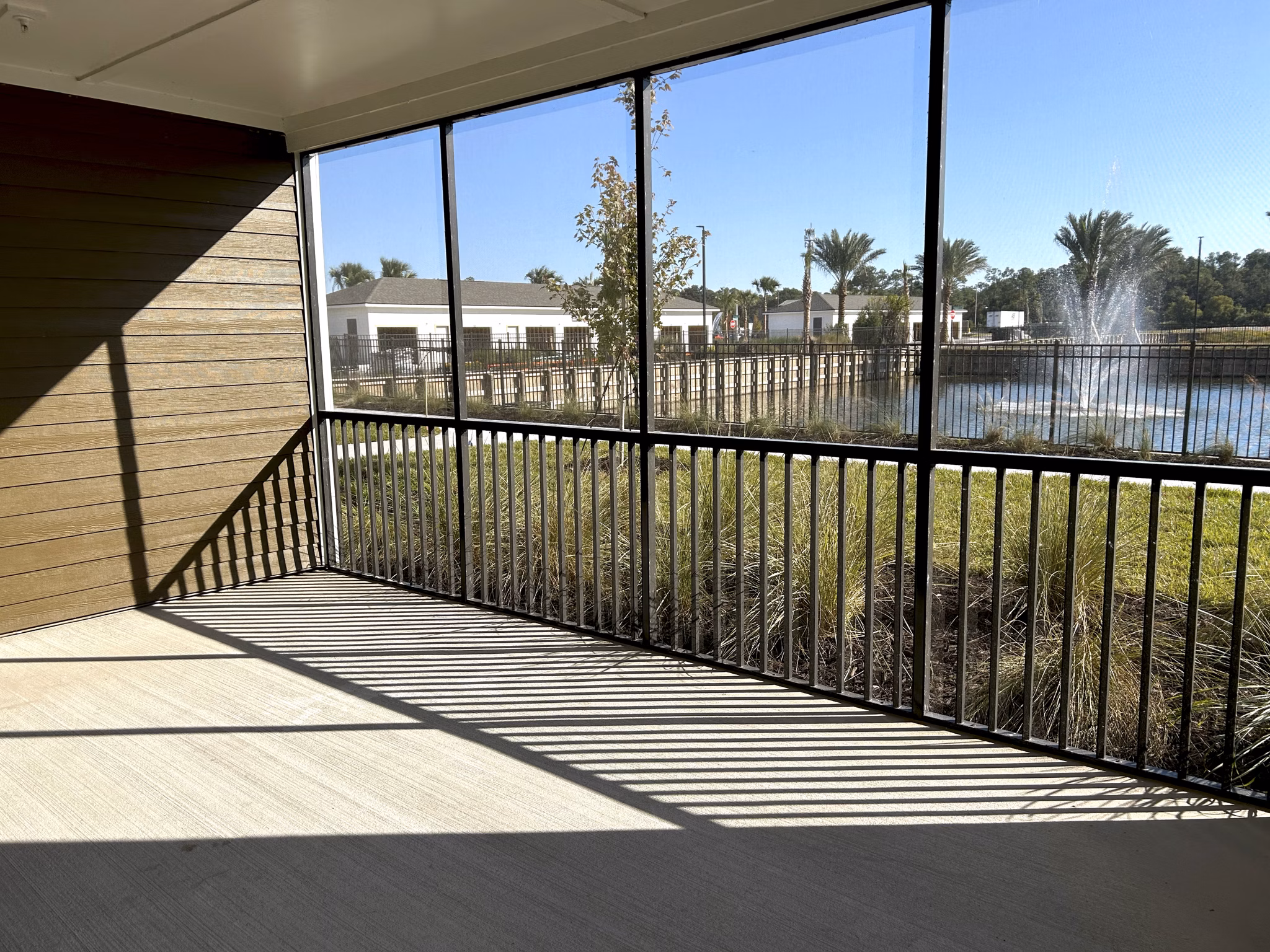 patio at Rise at Glen Kernan Park Apartments 