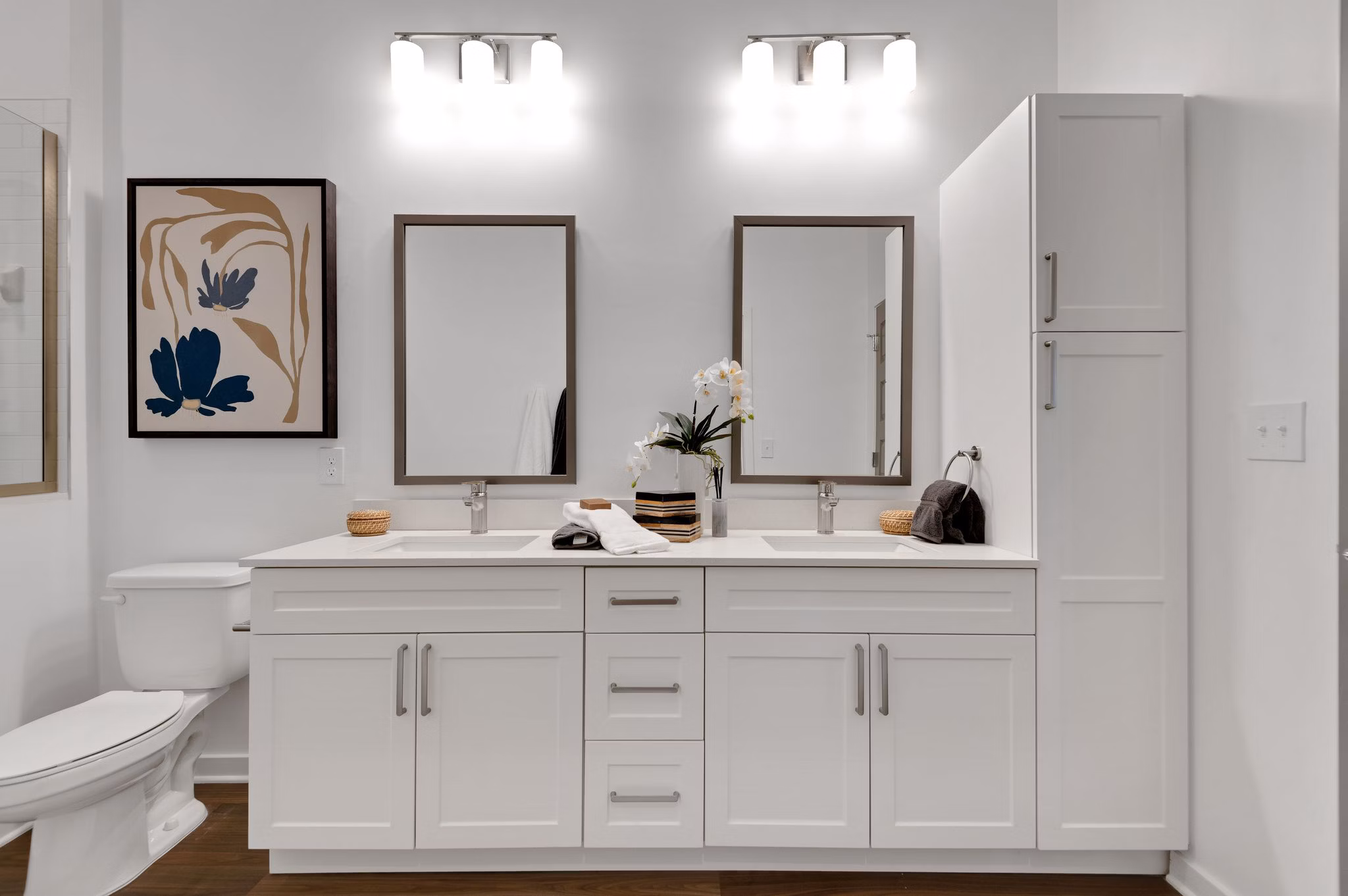 Bathroom at Rise Viera Apartments