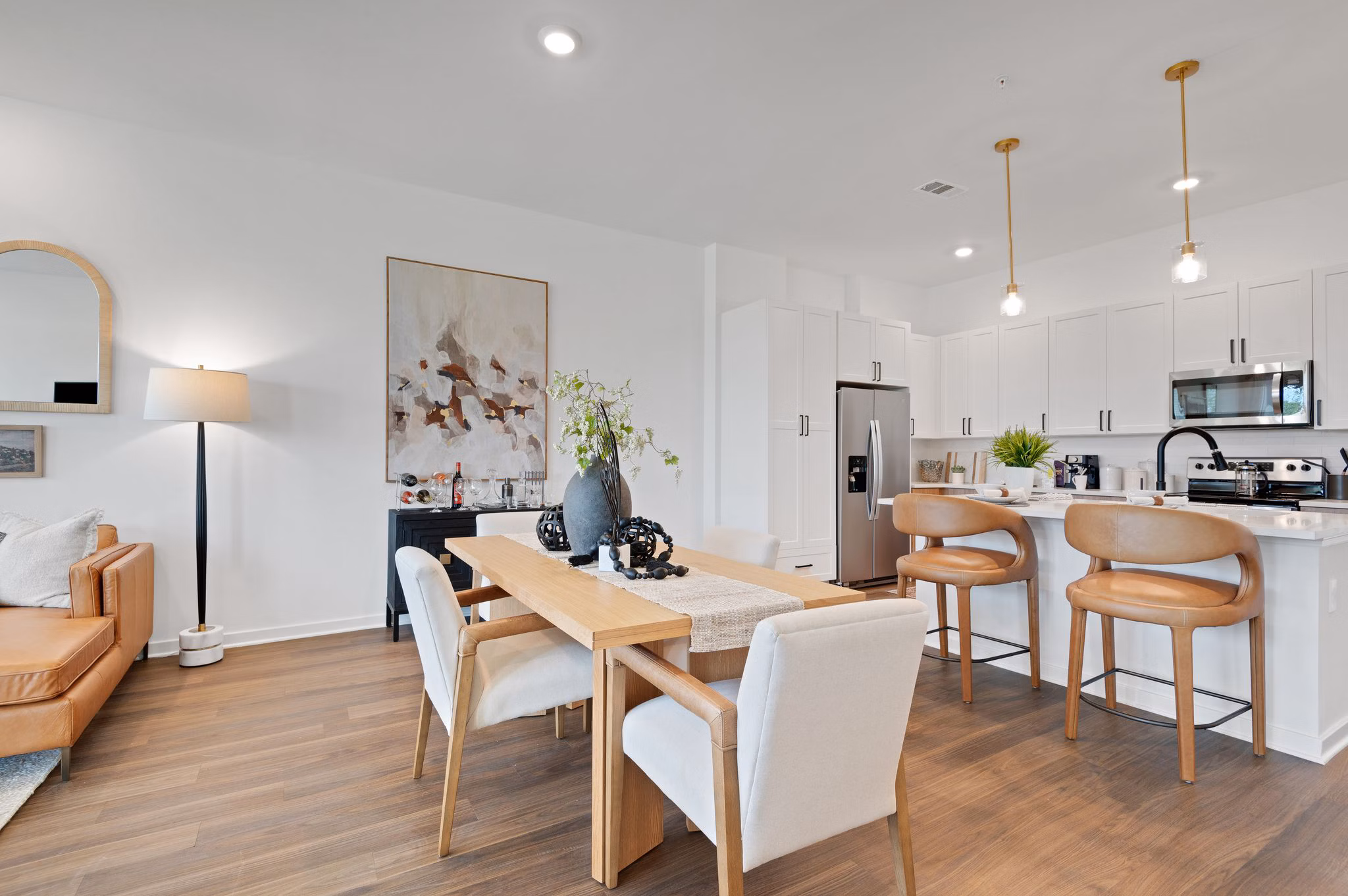 Dining Room at Rise Viera Apartments