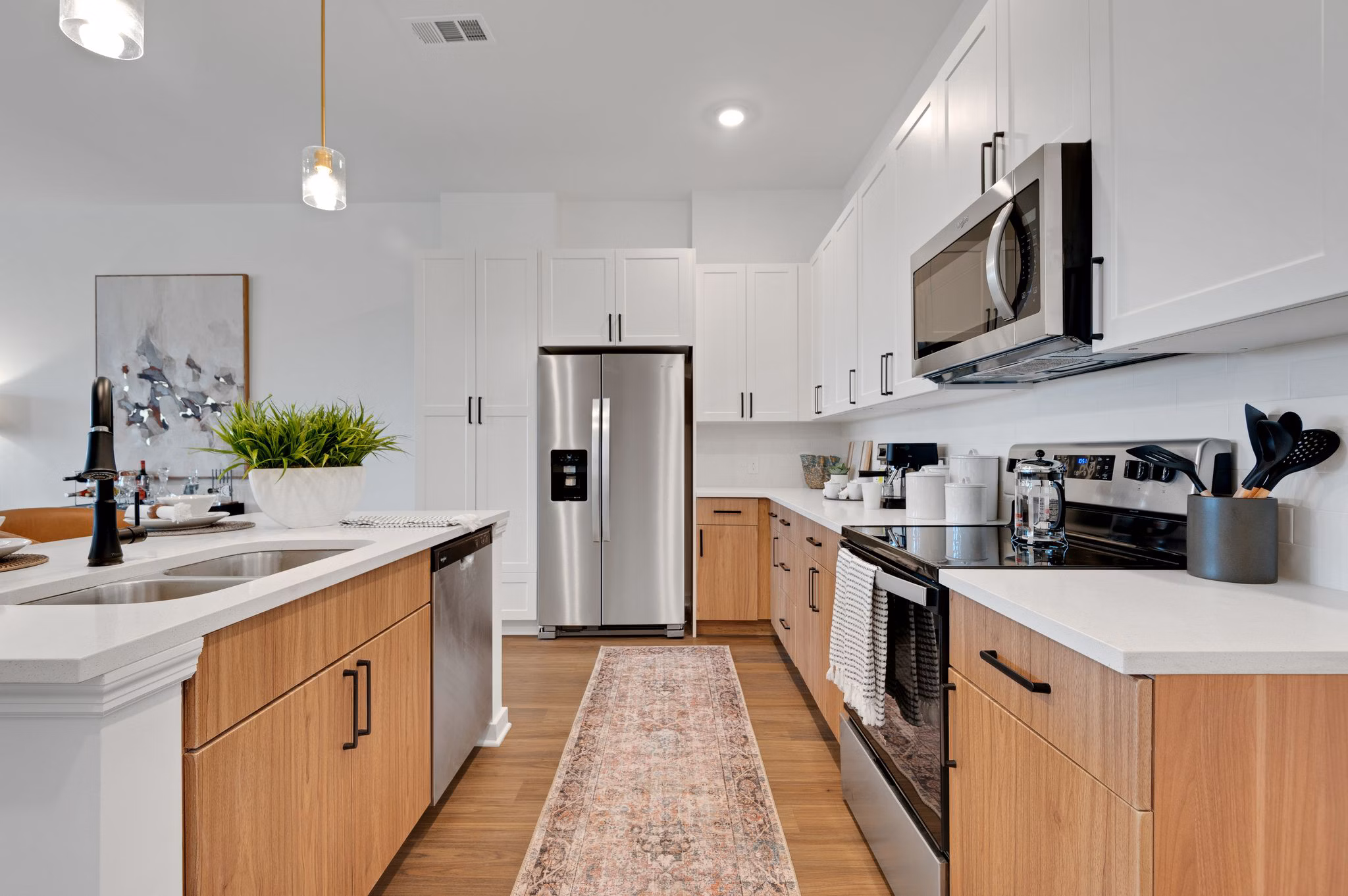 Kitchen at Rise Viera Apartments