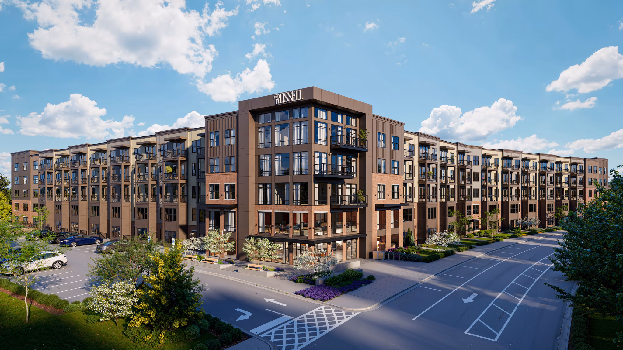 Building/Exterior at The Russell Apartments