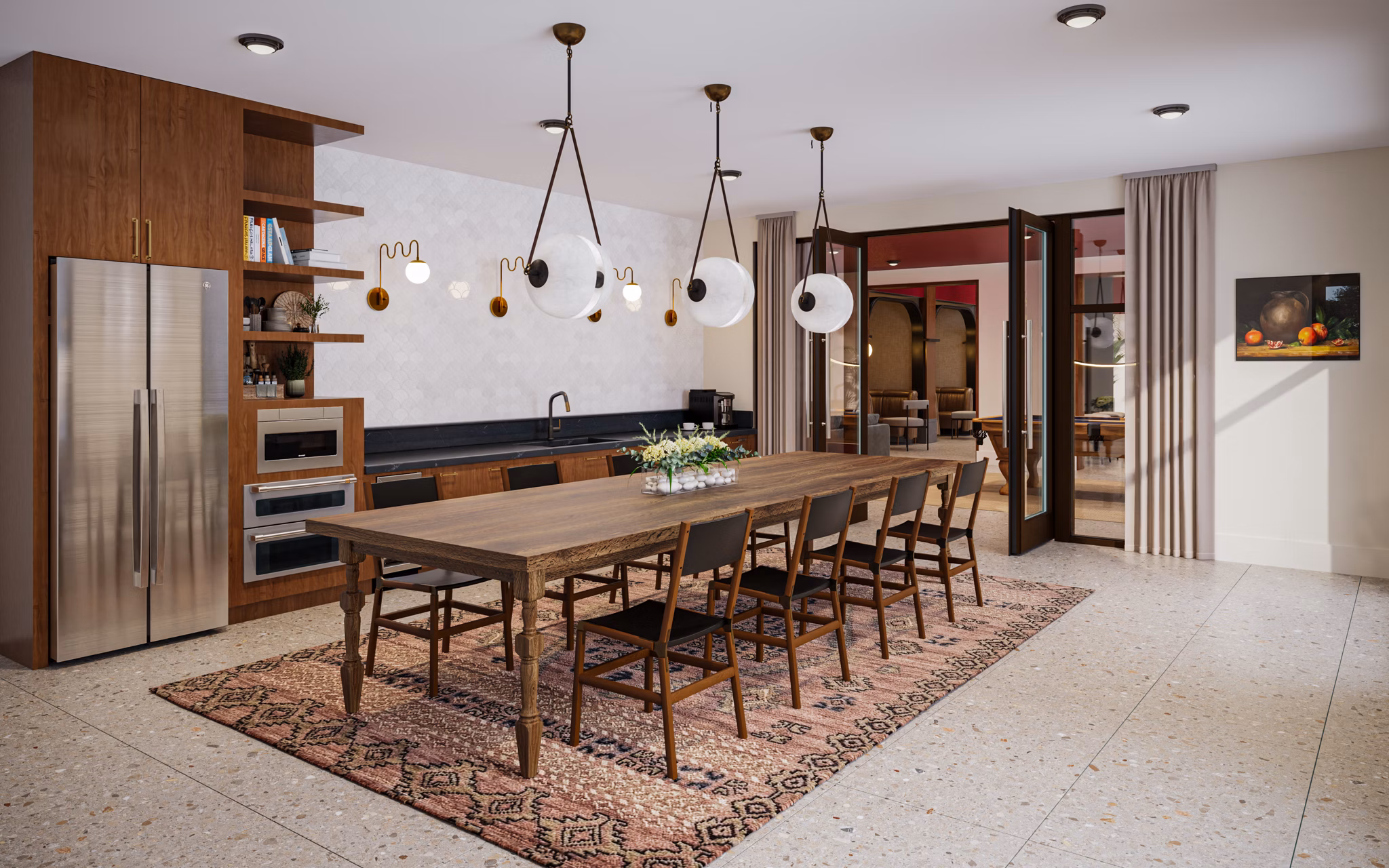 Clubhouse/Lobby at The Russell Apartments