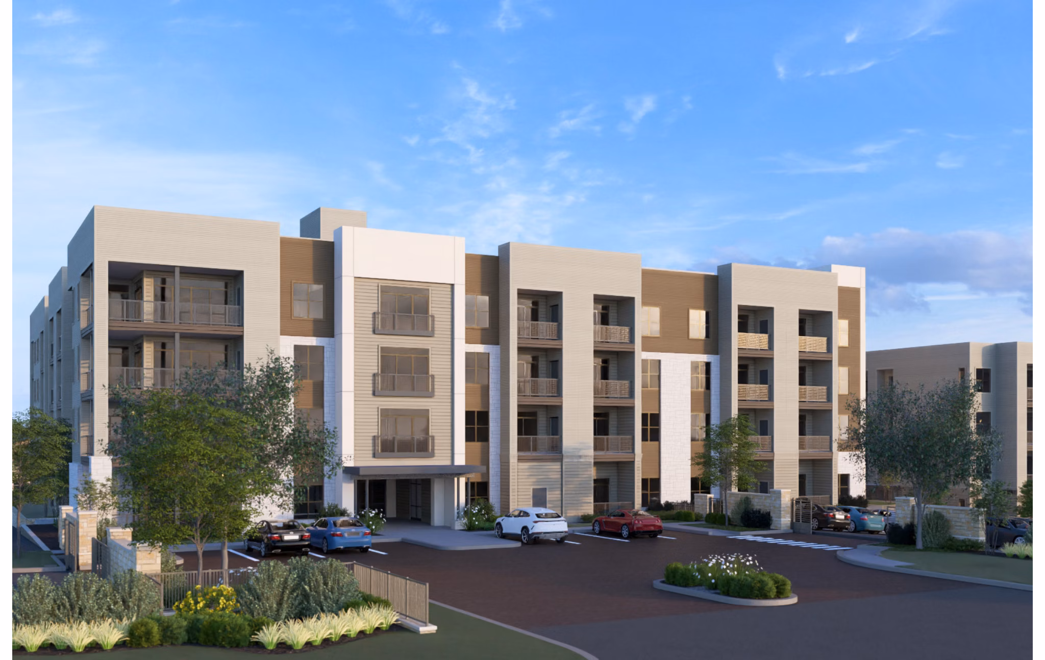 Rendering for Lookout Pointe Apartments