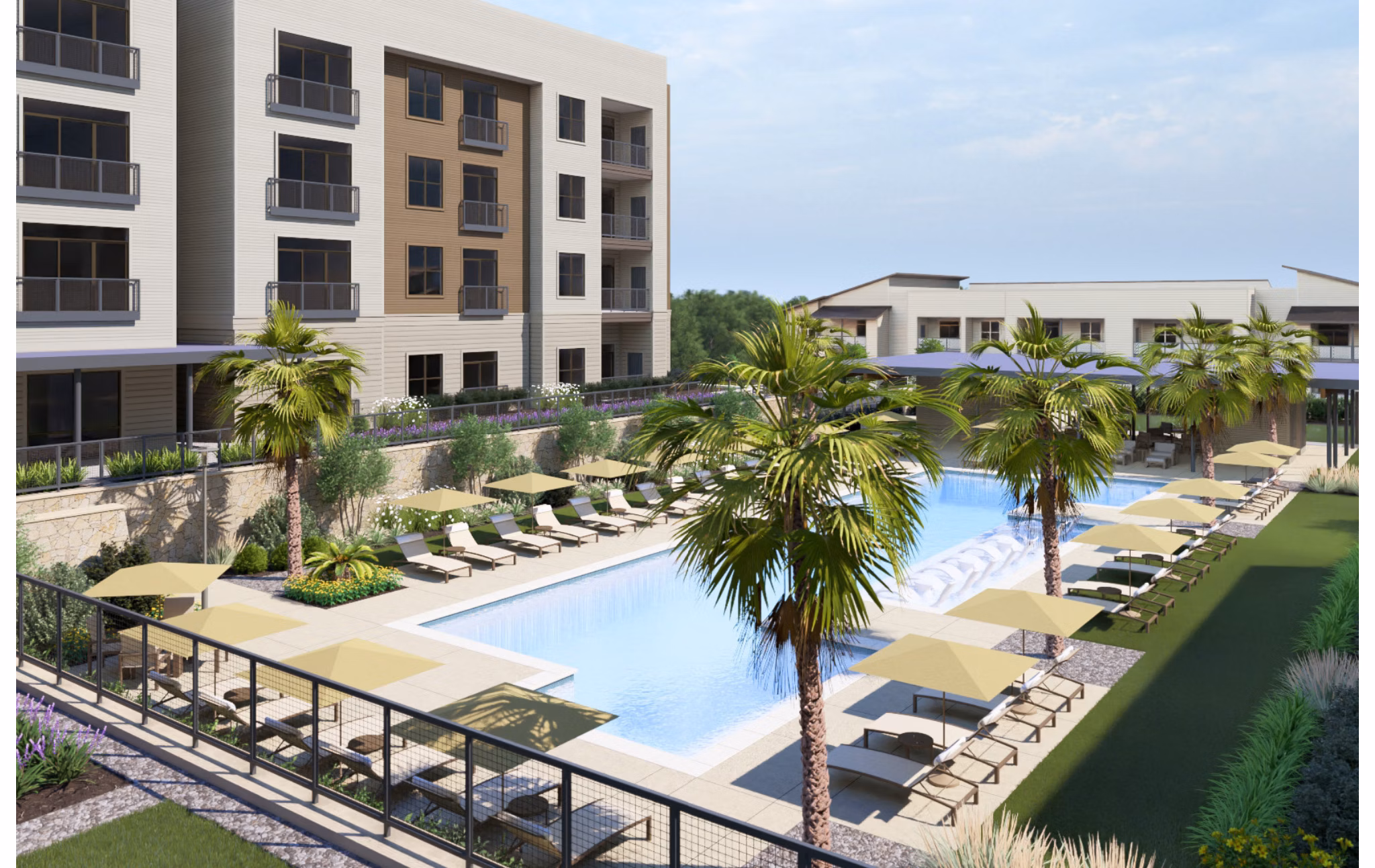 Rendering for Lookout Pointe Apartments