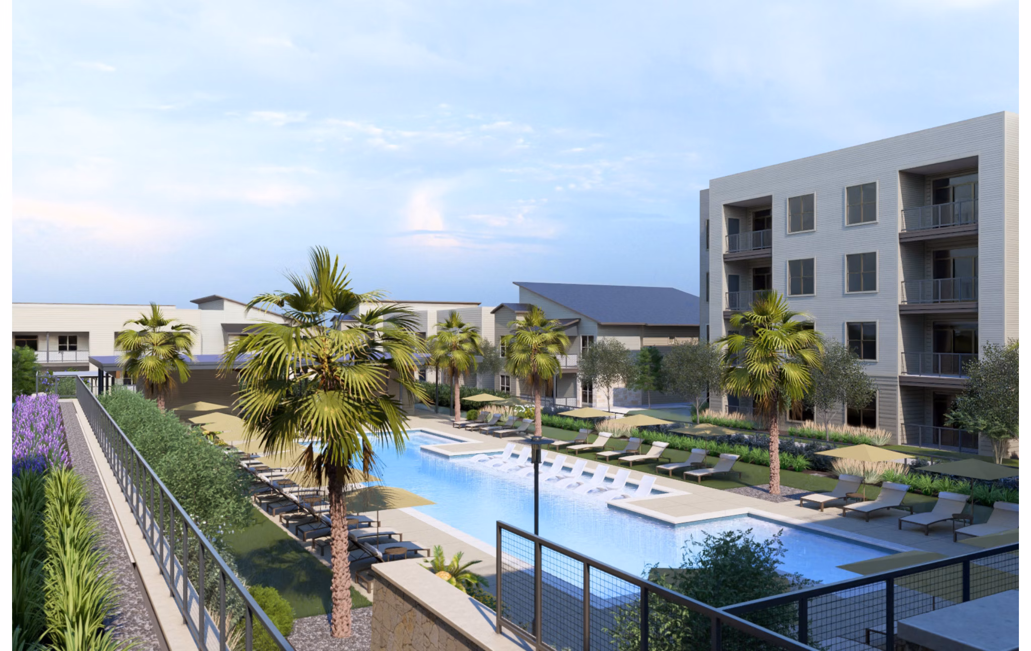 Rendering for Lookout Pointe Apartments
