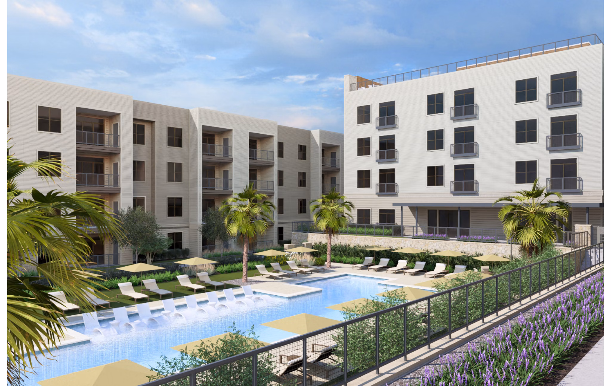 Rendering for Lookout Pointe Apartments