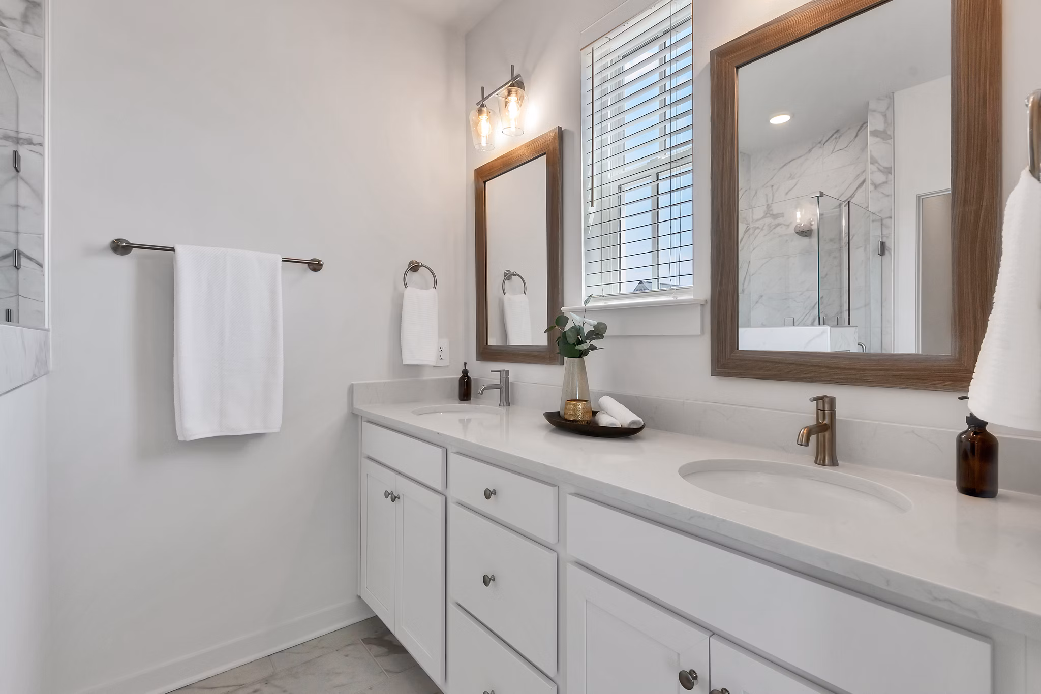 Bathroom at The Aria Townhomes Apartments