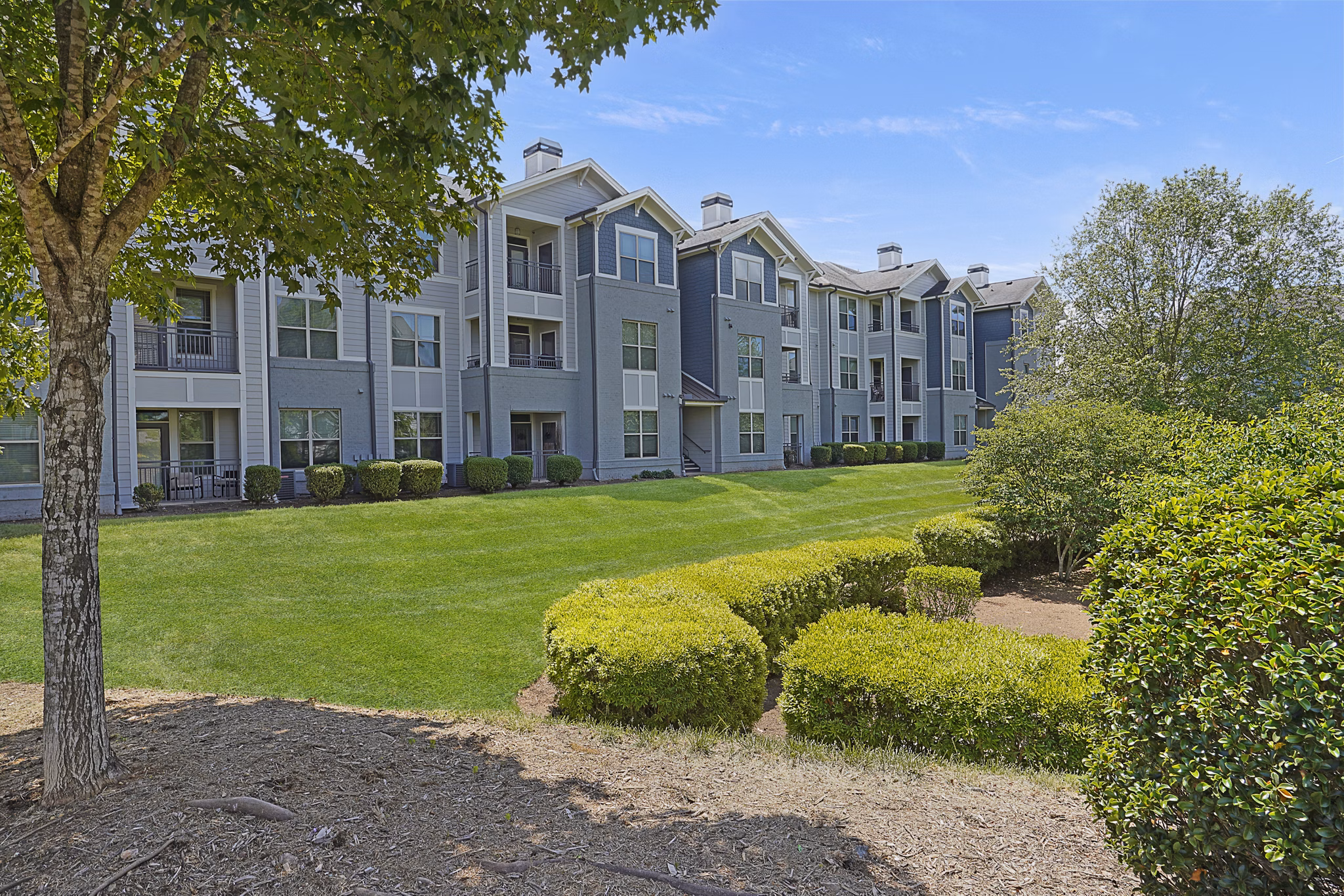 exterior at Crest at Brier Creek Apartments 