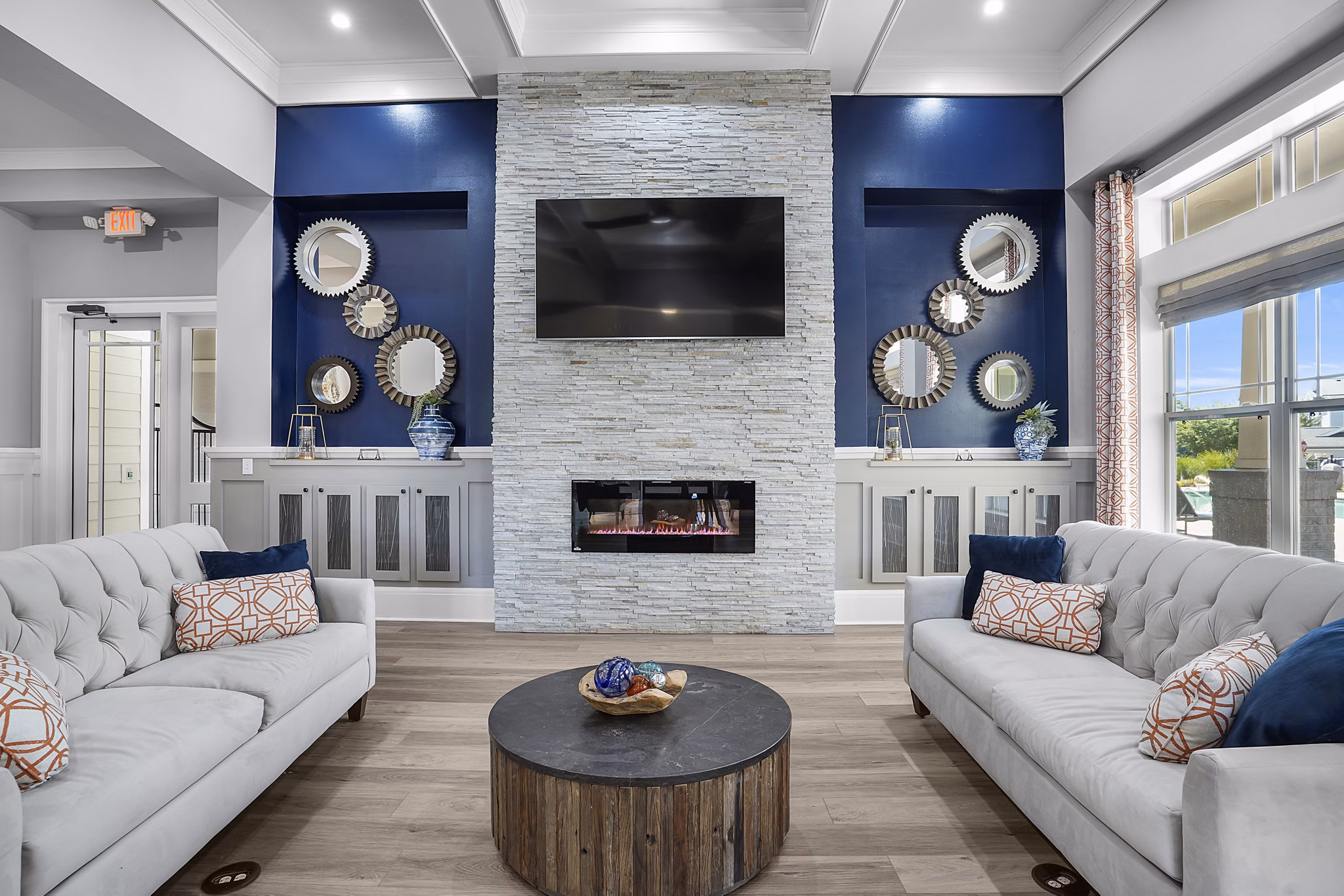 clubhouse at Crest at Brier Creek Apartments 