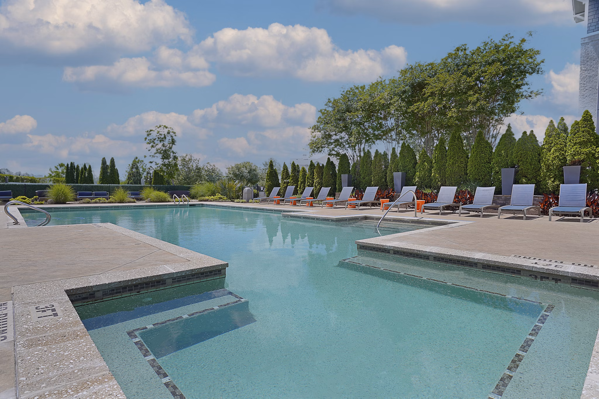pool at Crest at Brier Creek Apartments 