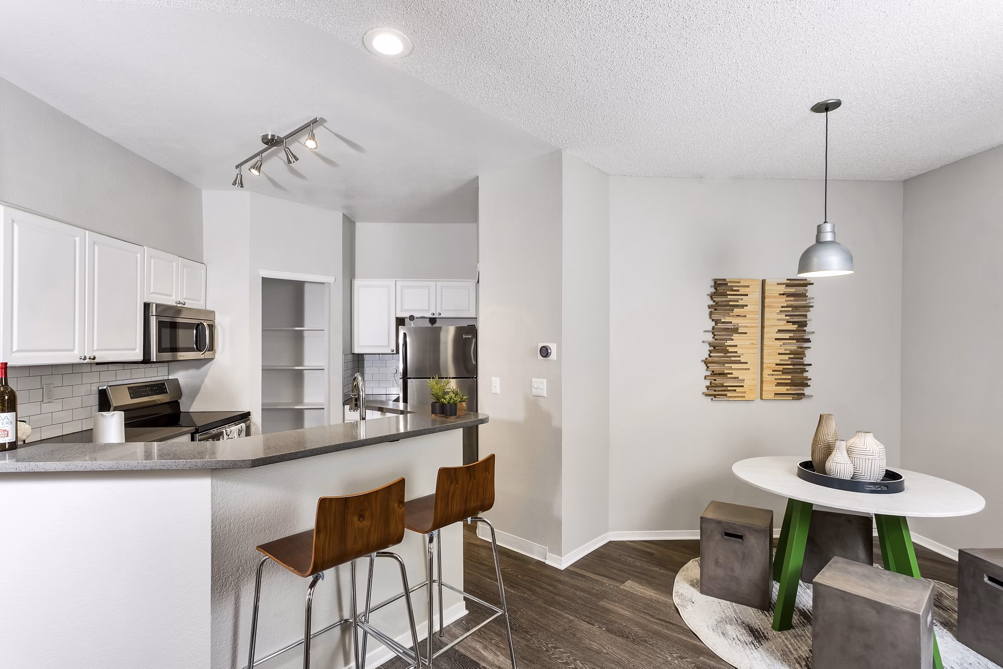 Kitchen at TAVA Waters Apartments