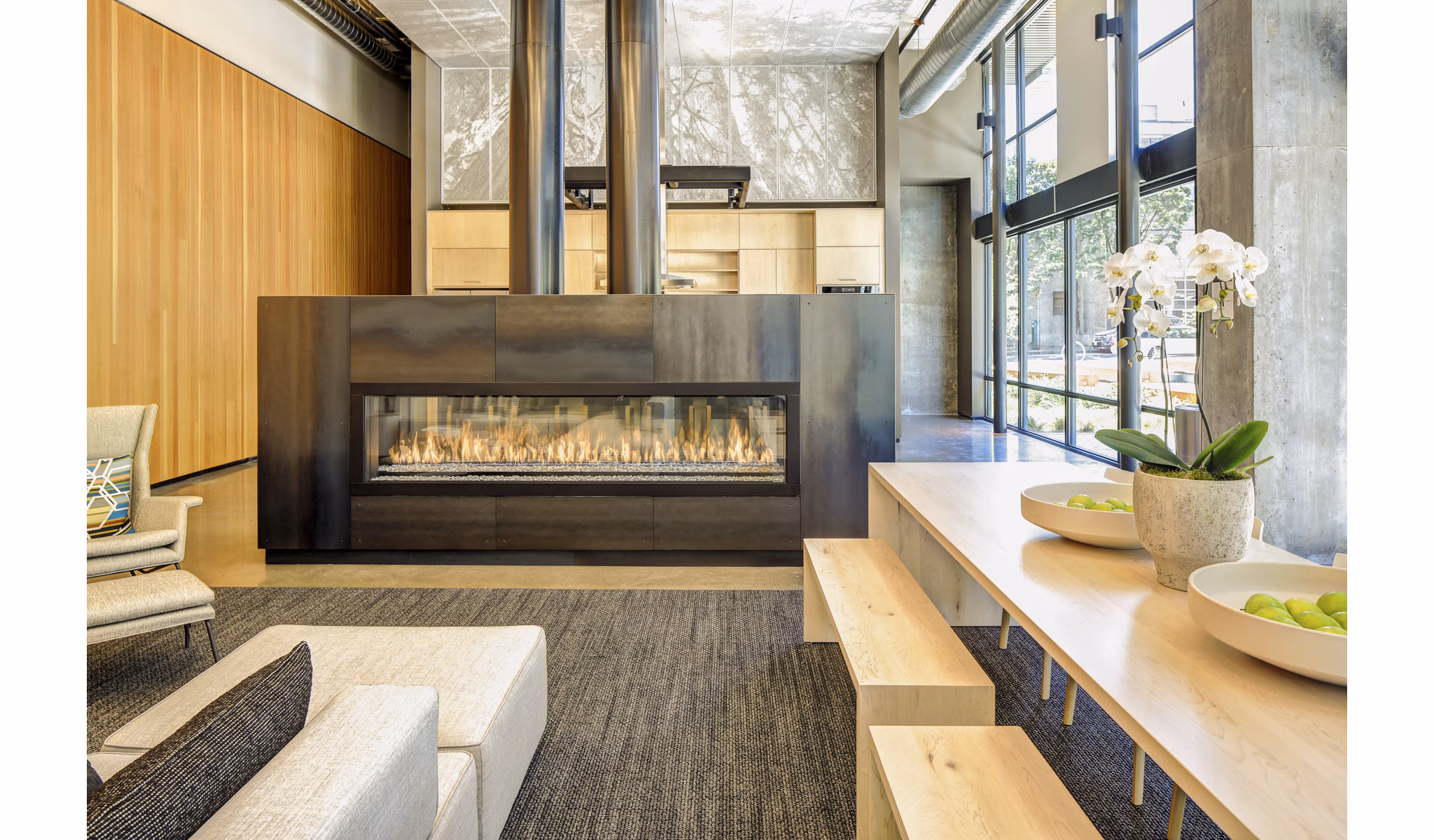 Clubhouse/Lobby at Heartline Apartments