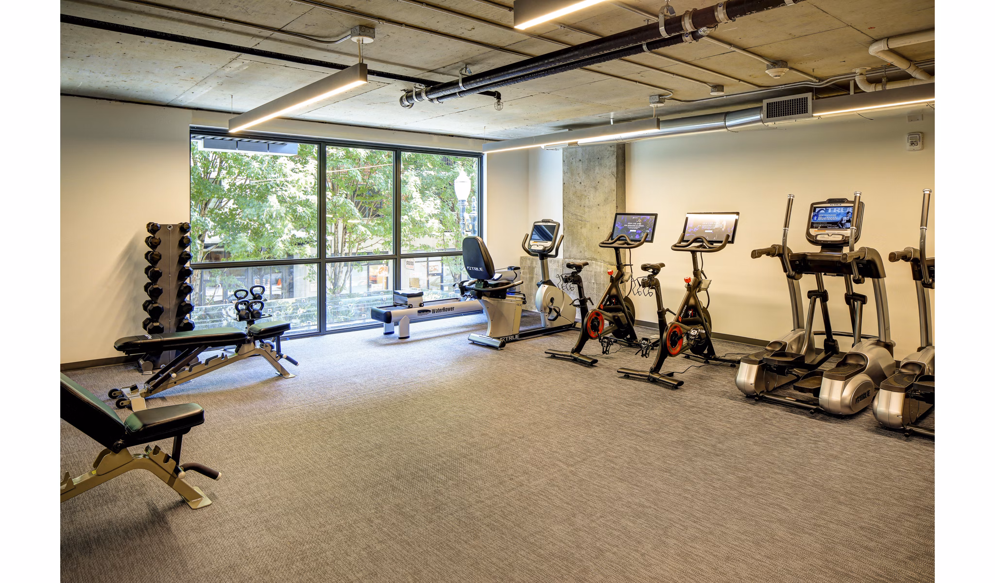 Fitness Center at Heartline Apartments