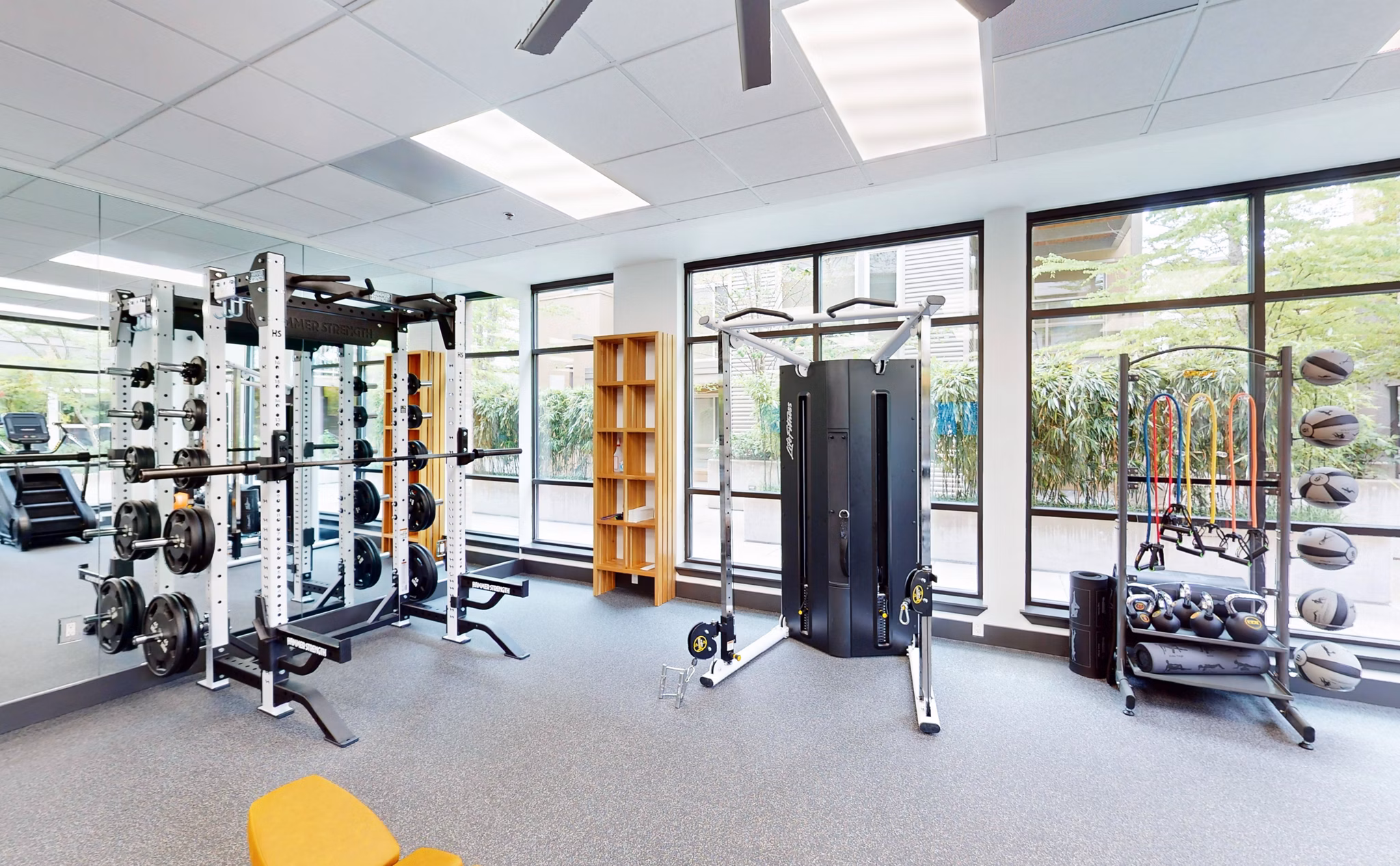 Fitness Center at Island Square Apartments
