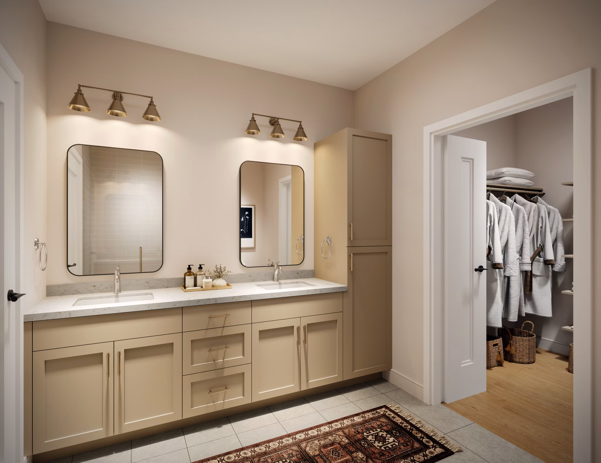 Bathroom at Montclair Scottsdale Apartments