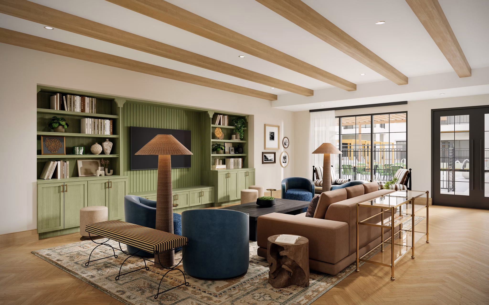 Clubhouse/Lobby at Montclair Scottsdale Apartments