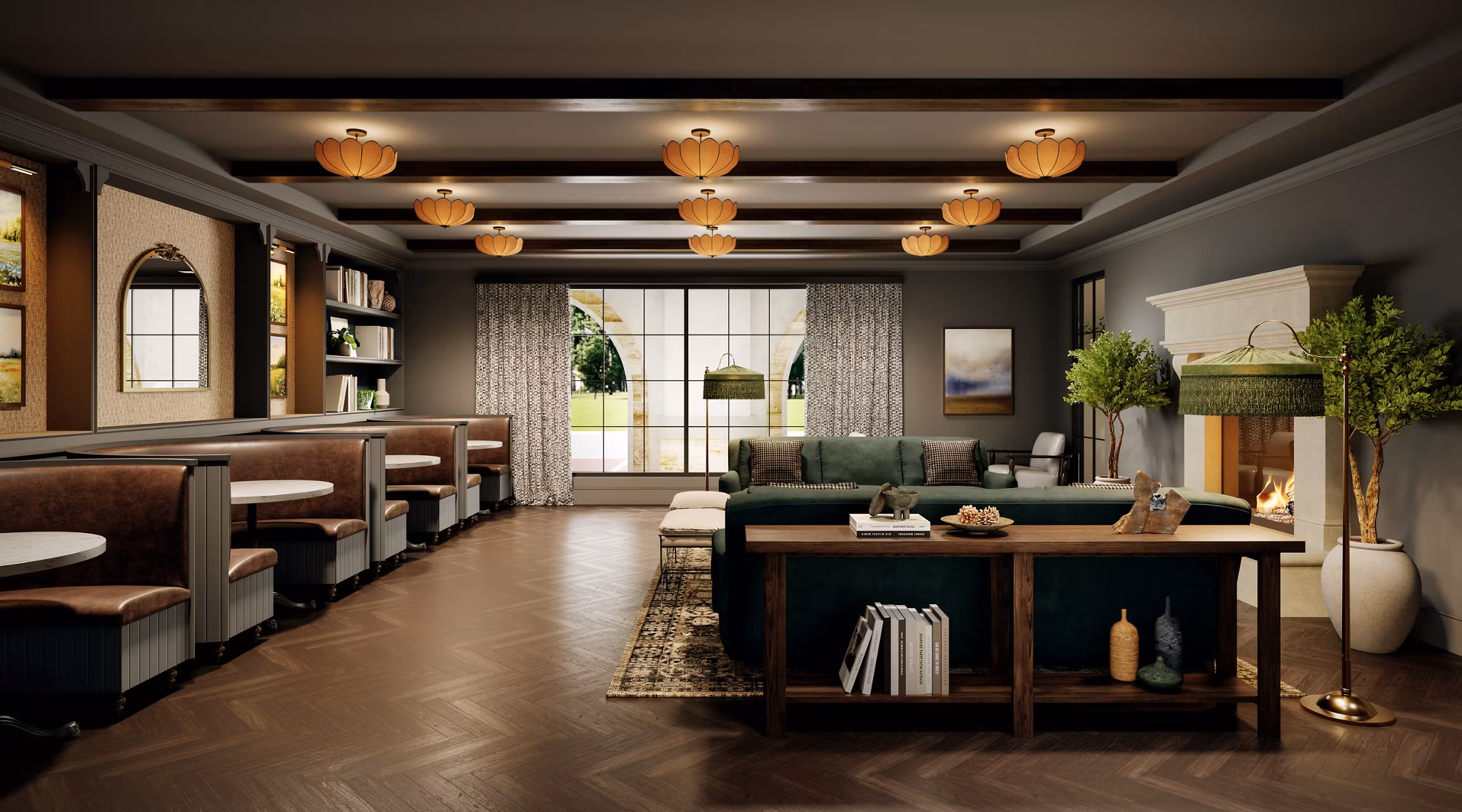 Clubhouse/Lobby at Montclair Scottsdale Apartments