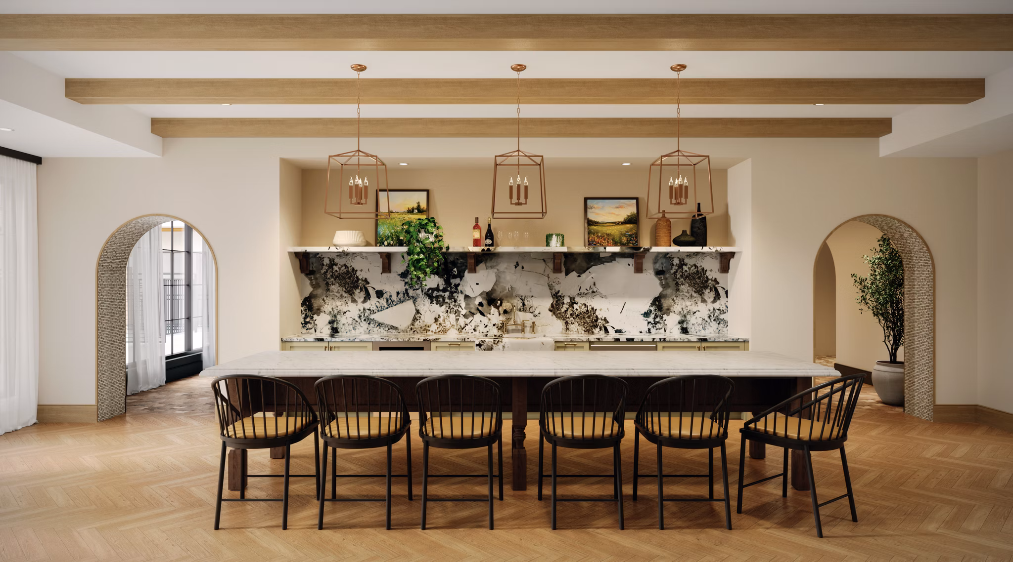 Clubhouse/Lobby at Montclair Scottsdale Apartments