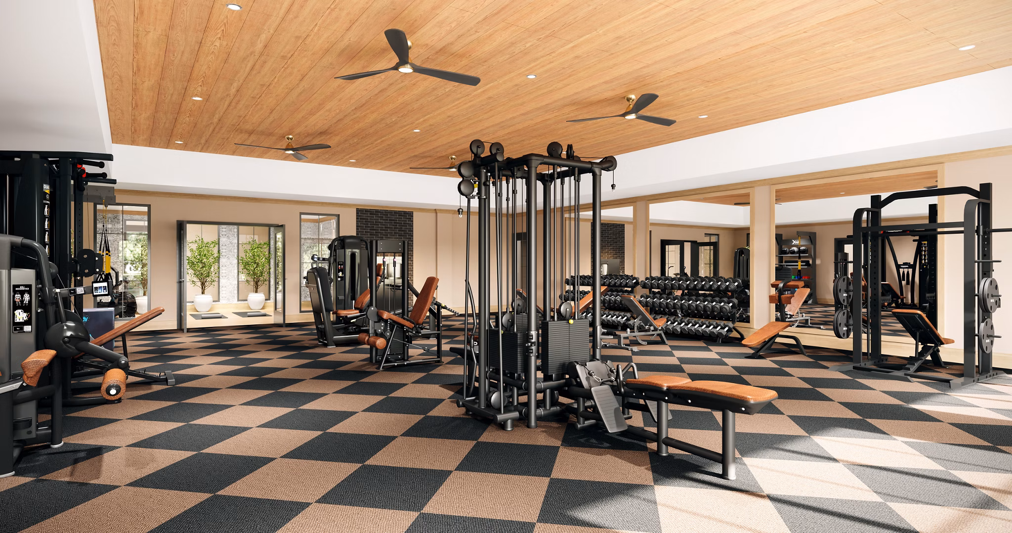 Fitness Center at Montclair Scottsdale Apartments