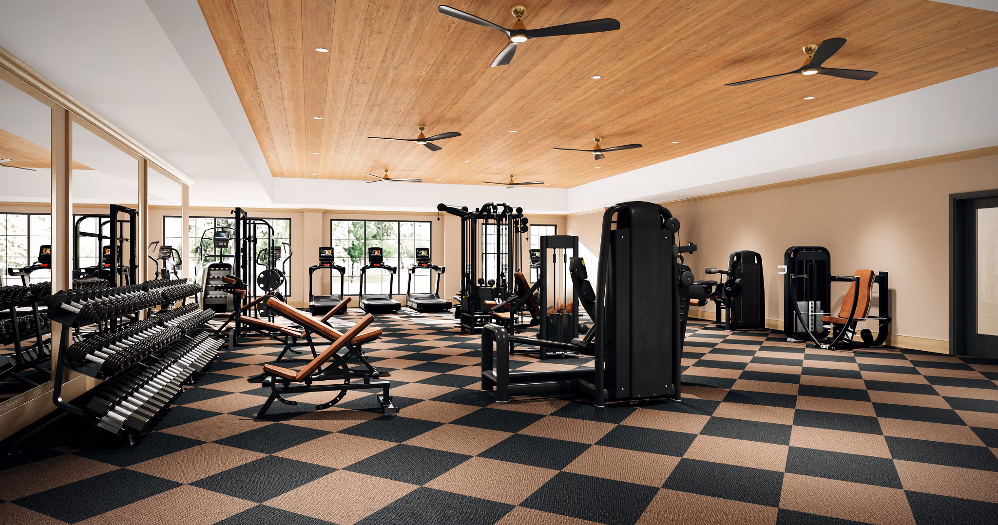 Fitness Center at Montclair Scottsdale Apartments