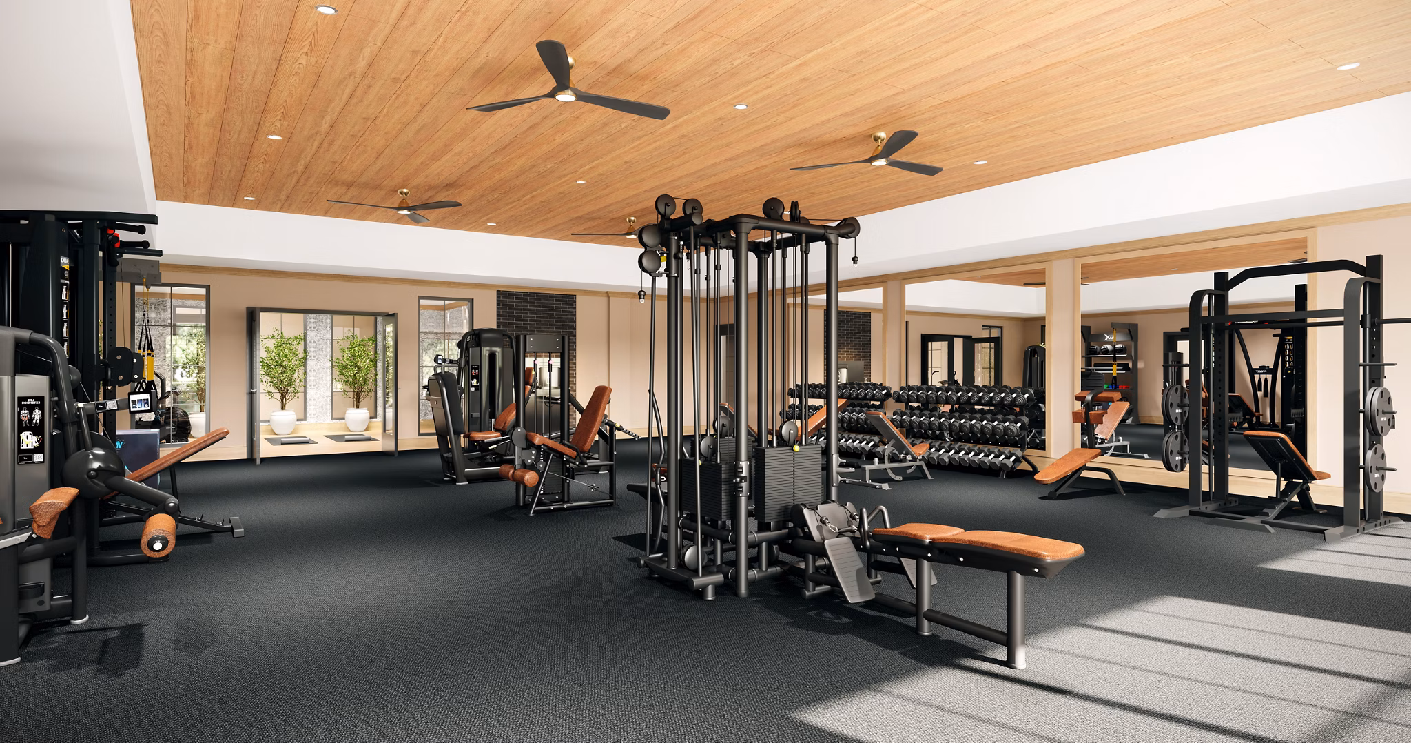 Fitness Center at Montclair Scottsdale Apartments