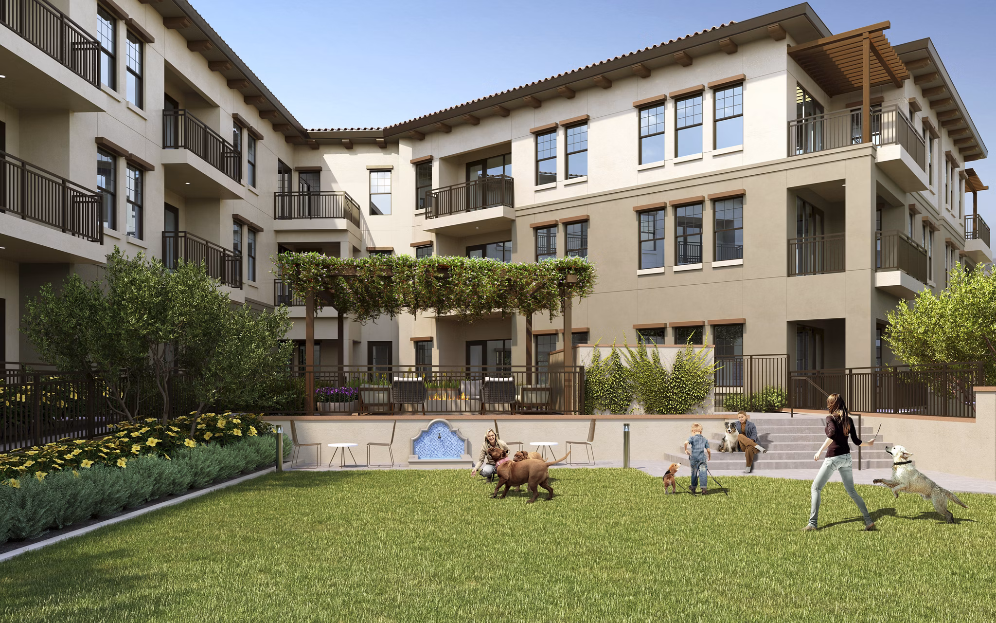 Recreational Area at Montclair Scottsdale Apartments