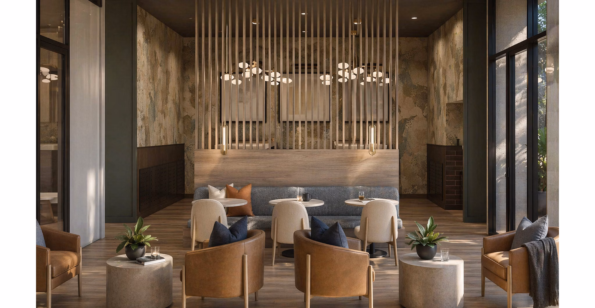 clubhouse at The Colwick Apartments 