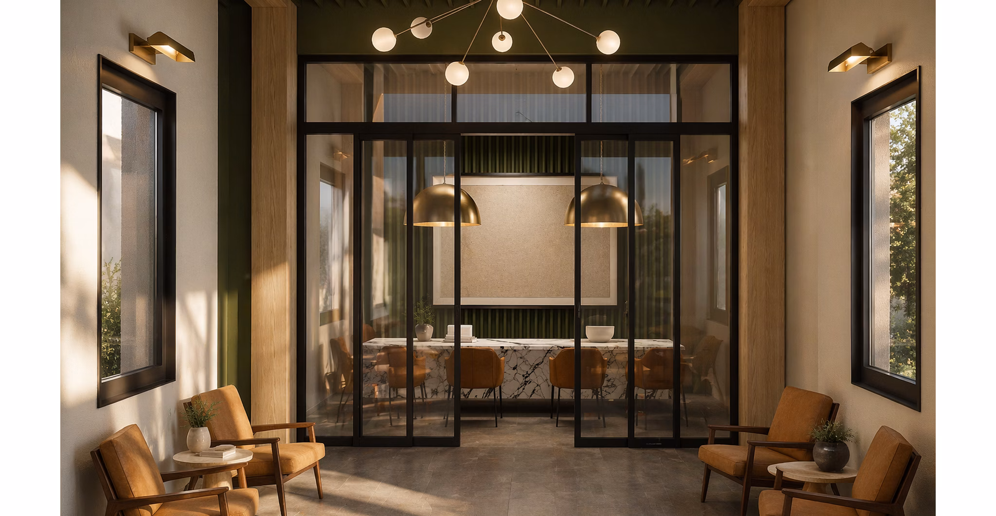 clubhouse at The Colwick Apartments 