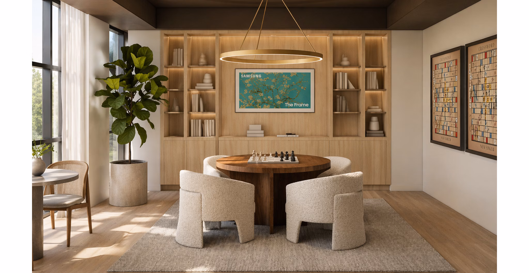 clubhouse at The Colwick Apartments 