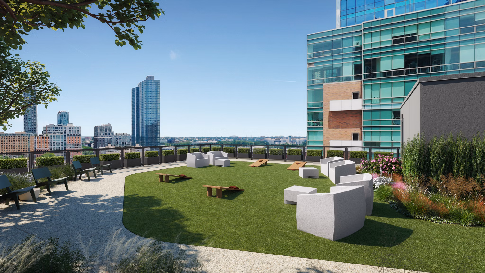 Rendering for 55 Hudson Apartments