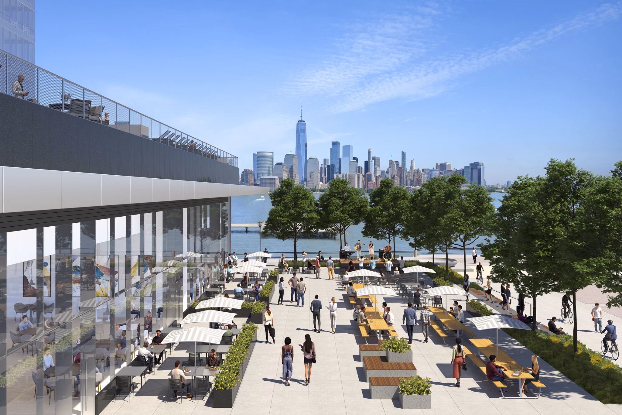 Rendering for 55 Hudson Apartments