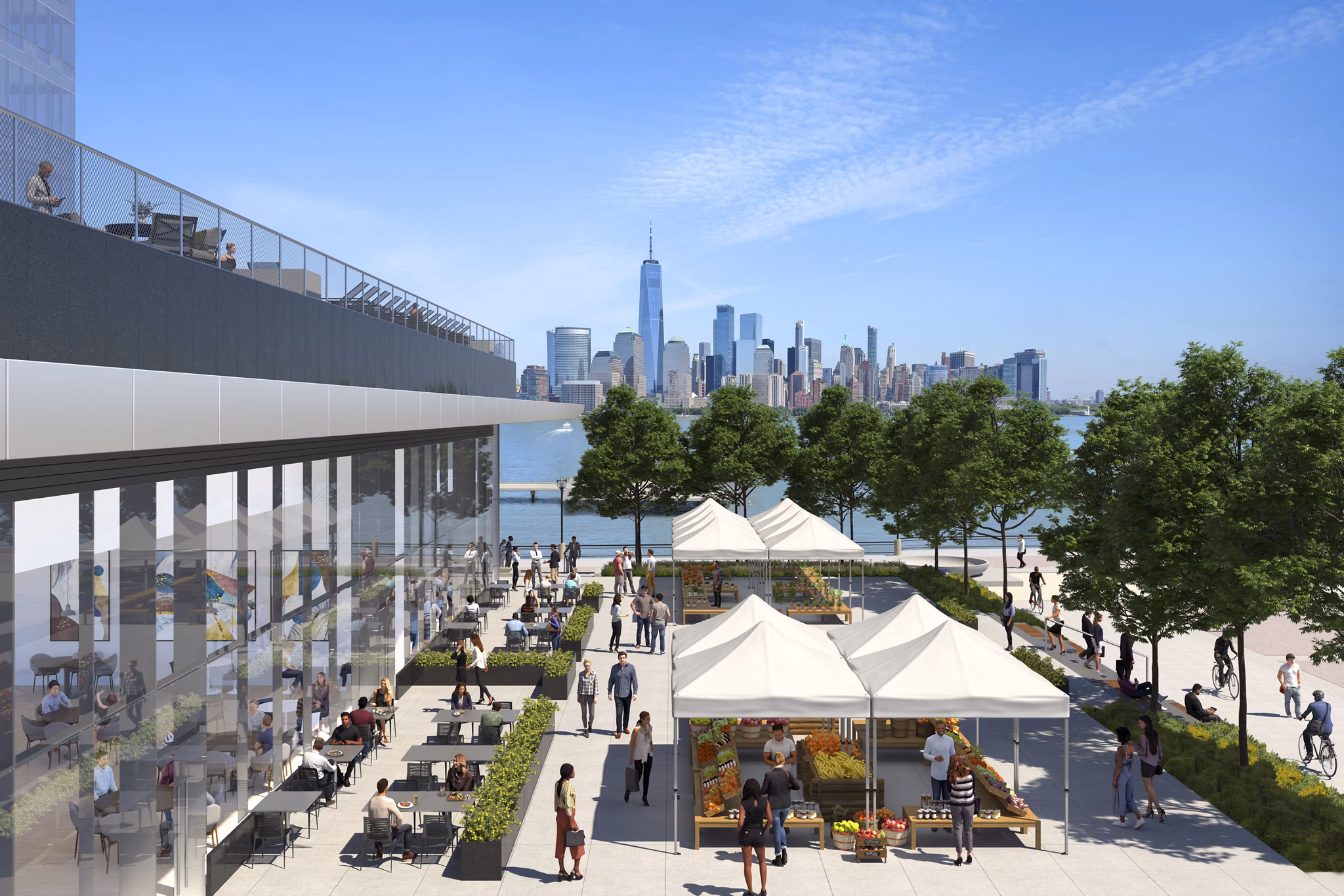 Rendering for 55 Hudson Apartments