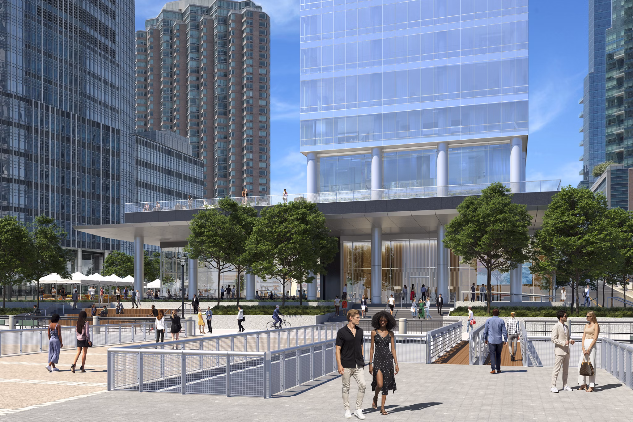 Rendering for 55 Hudson Apartments