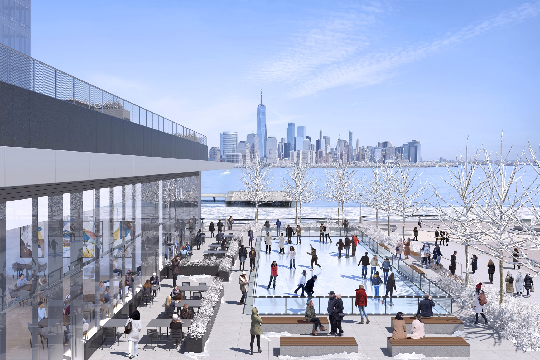 Rendering for 55 Hudson Apartments