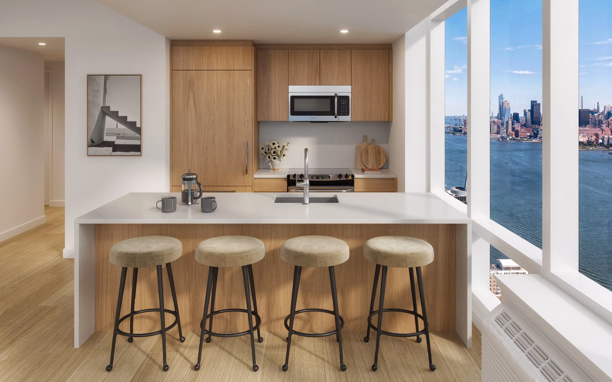 Rendering for 55 Hudson Apartments