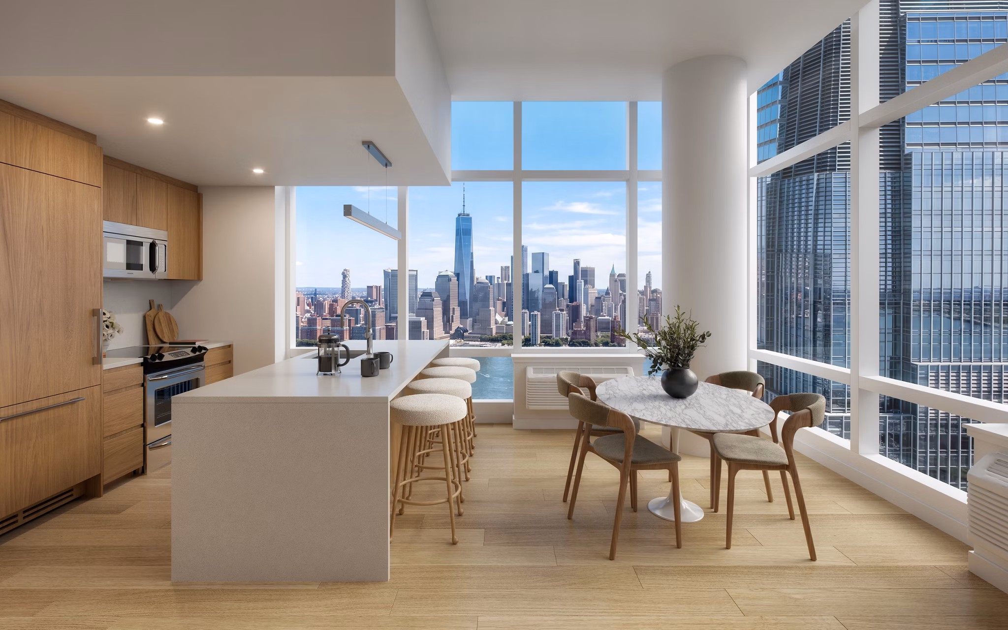 Rendering for 55 Hudson Apartments