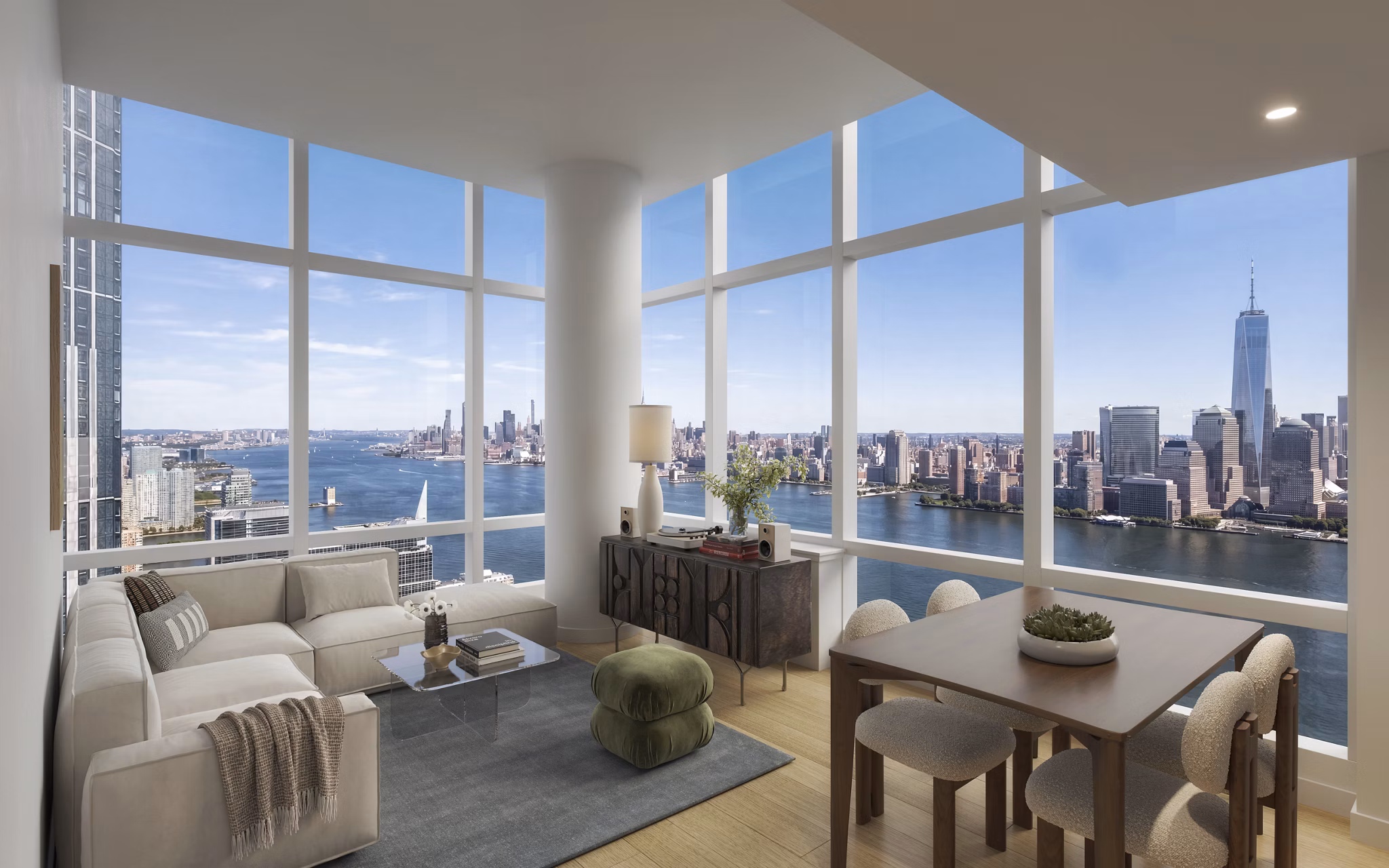 Rendering for 55 Hudson Apartments